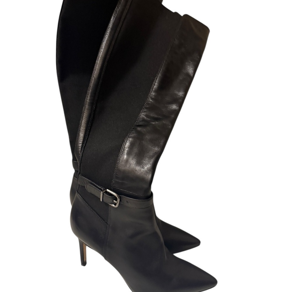 Via Spiga Black Heeled Boots in good condition